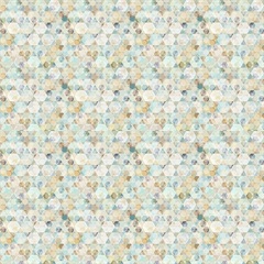 Crystal Integral Mesh Privacy Curtain Fabric